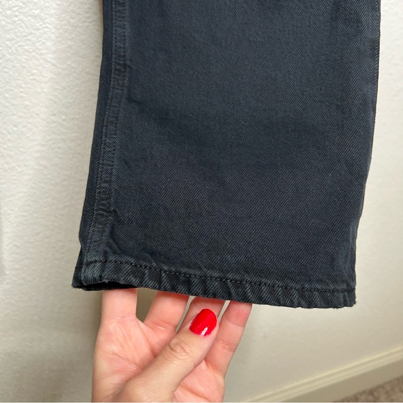 NWT Agolde 90's Pinch Waist Long High Rise Straight jeans in Crushed 27 - Picture 9 of 13